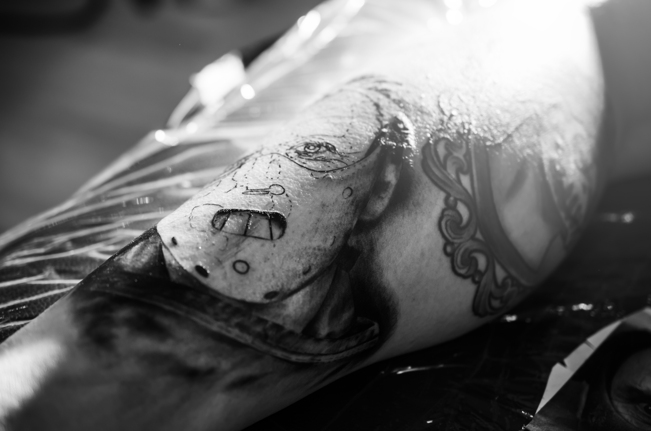 Biomechanical tattoo by Khan Tattoo | Post 15204